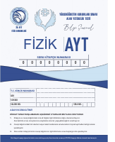 Bilgi Sarmal AYT Fizik 25x14 Deneme 2023.PDF